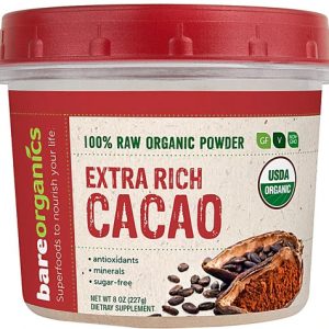 Comprar bareorganics cacao powder raw -- 8 oz preço no brasil baking baking chocolate food & beverages suplementos em oferta suplemento importado loja 29 online promoção -