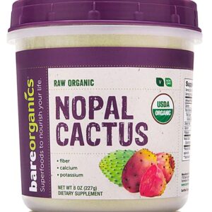 Comprar bareorganics nopal cactus powder -- 8 oz preço no brasil herbs & botanicals nopal cactus specialty formulas suplementos em oferta suplemento importado loja 7 online promoção -