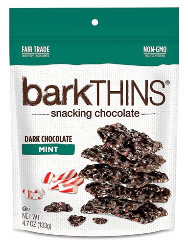 Chocolate Amargo com Hortelã Bark Thins - 133g