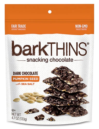 Chocolate Amargo Bark Thins com Semente de Abóbora e Sal Marinho - 133g: Sabor e Nutrição em Cada Mordida