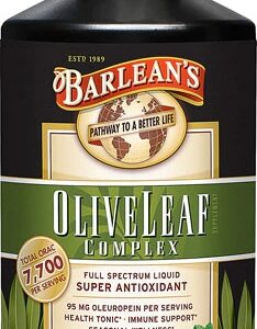 Barlean's Olive Leaf Complex Extrato de Folha de Oliveira com Hortelã - 473ml