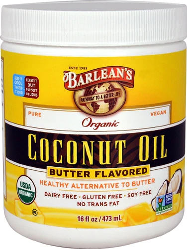Óleo de Coco Orgânico Barlean's - 473ml (16 fl oz)