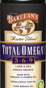 Barlean's Organic Total Omega 3 6 9 Lemonade -- 16 fl oz