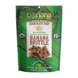 Comprar barnana banana brittle toasted coconut chocolate chip -- 3. 5 oz preço no brasil alimentos bananas batatas fritas bubba's fine foods frutas e vegetais marcas a-z petiscos e lanches suplemento importado loja 21 online promoção -