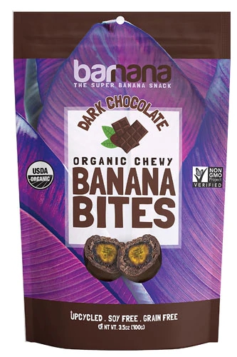Barnana Bites Orgânicos de Banana com Chocolate - 100g