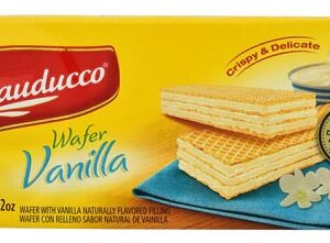 Bauducco Wafer Cookies Baunilha 165g - Delícia Crocante e Leve