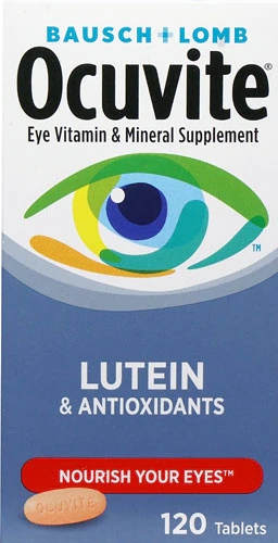 Bausch & Lomb Ocuvite Suplemento Vitamínico e Mineral para Olhos - 120 Comprimidos