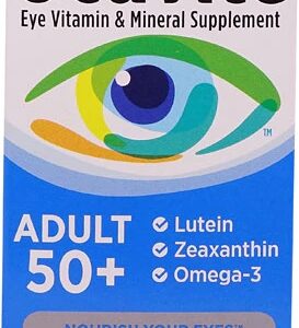 Bausch & Lomb Ocuvite Adult 50 Plus - Suplemento Vitamínico para Olhos - 50 Cápsulas Gelatinosas