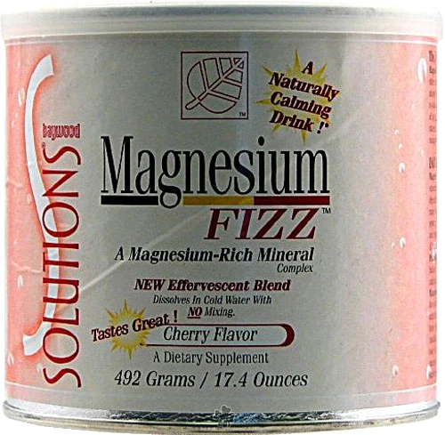 Baywood International Magnésio Fizz Cereja 500g - Suplemento Efervescente