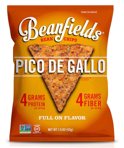 Beanfields Chips de Grão de Bico Pico de Gallo Sem Glúten 43g