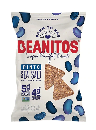 Beanitos Chips de Feijão Pinto Sal Marinho - 142g