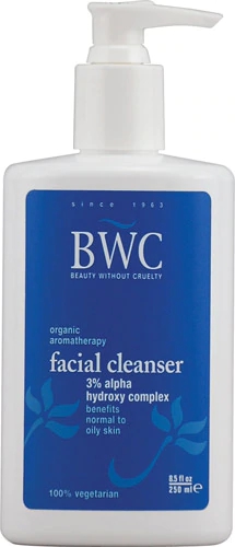 Limpador Facial Orgânico Beauty Without Cruelty com AHA - 250ml