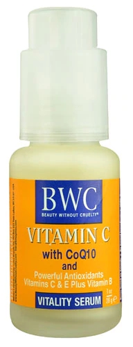 Beauty Without Cruelty Sérum Vitalidade Vitamina C com CoQ10 30ml - Antioxidante e Rejuvenescedor