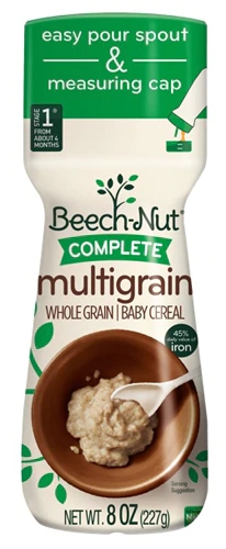 Cereal Infantil Multigrãos Beech-Nut - Pacote com 6 Potes (aprox. 1360g)