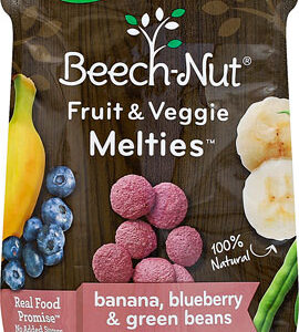 Beech-Nut Melties Banana Blueberry & Green Beans - Snack Infantil 28g