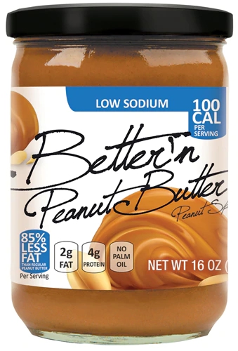 Pasta de Amendoim Better N Peanut Butter Sem Glúten Baixo Sódio Cremosa 454g