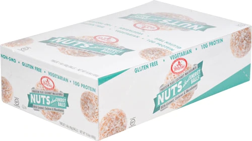 Betty Lou's Energy Balls Coco Macadâmia - 12 Unidades - Rico em Proteína e Energia