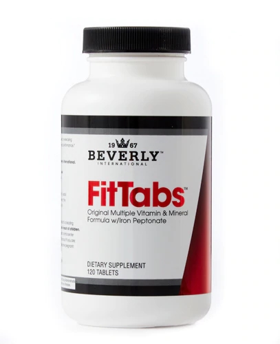 Beverly International FitTabs™ - 120 Tabletes: Suplemento Vitamínico Completo para Saúde e Bem-Estar