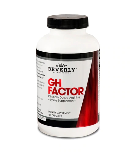 Beverly International GH Factor 180 Cápsulas - Suplemento de Aminoácidos