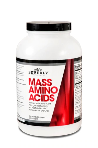 Beverly International Mass Amino Acid Tablets -- 500 Tablets