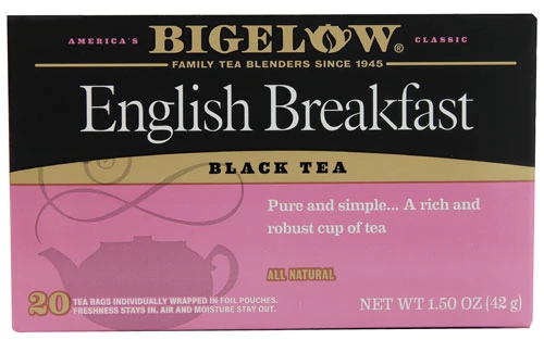 Chá Preto Bigelow English Breakfast - 20 Sachês (20g)