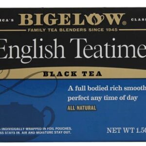 Comprar bigelow tea black tea english teatime -- 20 tea bags preço no brasil beverages black tea food & beverages suplementos em oferta tea suplemento importado loja 67 online promoção -