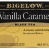 Comprar bigelow tea black tea vanilla caramel -- 20 tea bags preço no brasil beverages black tea food & beverages suplementos em oferta tea suplemento importado loja 1 online promoção -
