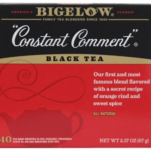 Comprar bigelow tea constant comment black tea -- 40 tea bags preço no brasil beverages black tea food & beverages suplementos em oferta tea suplemento importado loja 59 online promoção -
