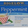 Comprar bigelow tea herbal tea peppermint -- 20 tea bags preço no brasil diet products fat burners suplementos em oferta suplemento importado loja 5 online promoção -