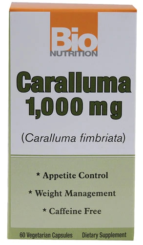 Bio Nutrition Caralluma 1000mg - 60 Cápsulas Vegetarianas | Controle de Apetite