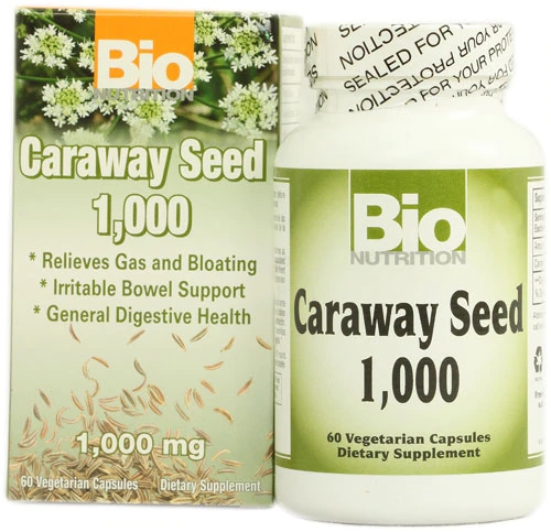Bio Nutrition Semente de Cominho 1000 mg - 60 Cápsulas Vegetarianas