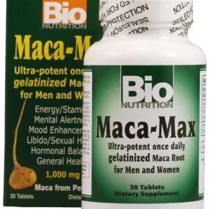 Comprar bio nutrition maca-max -- 1000 mg - 30 tablets preço no brasil energy herbs & botanicals maca suplementos em oferta suplemento importado loja 271 online promoção -