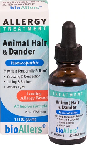 BioAllers Tratamento de Alergia Pelo e Caspa Animal 30ml - Alívio Natural