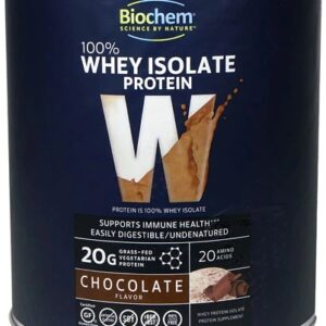 Biochem Sports 100% Whey Isolate Protein Chocolate -- 1.9 lbs