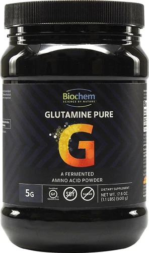 Glutamina Pura Biochem Sports 5g - 500g: Recuperação e Bem-Estar Muscular