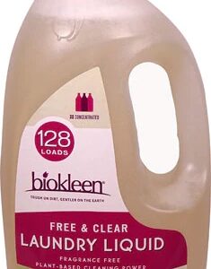 Sabão Líquido Biokleen Laundry Free & Clear 1892ml - Hipoalergênico e Puro