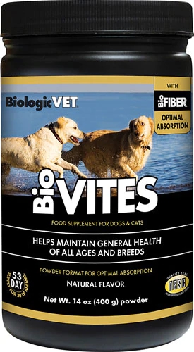 BiologicVET BioVites Suplemento Natural para Cães e Gatos - 400g