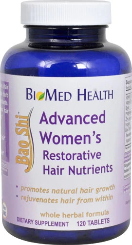 Biomed Health Advanced Women's Bao Shi™ Restorative Hair Nutrients -- 120 Tablets