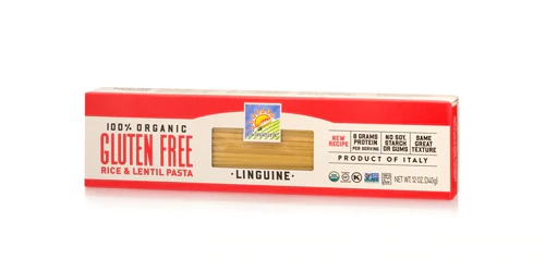 Bionaturae Linguine Orgânico Sem Glúten - 340g - Massa Italiana Premium