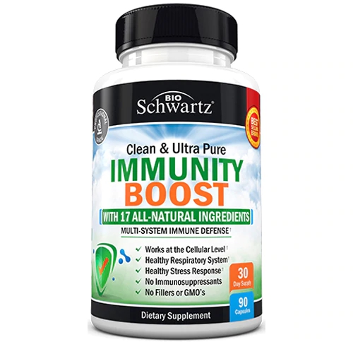 BioSchwartz Immunity Boost - Complexo Imunológico com Vitaminas e Ervas 90 Cápsulas