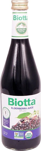 Suco de Sabugueiro Biotta 500ml - Rico em Antioxidantes e Bem-Estar