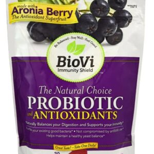 BioVi The Natural Choice Probiotic and Antioxidants Mixed Berry -- 30 Soft Chews
