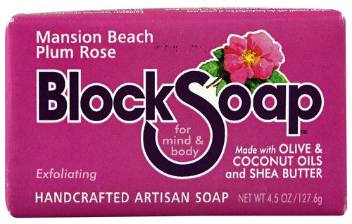 Sabonete em Barra Mansion Beach Plum Rose 128g - Higiene e Bem-Estar Aromático