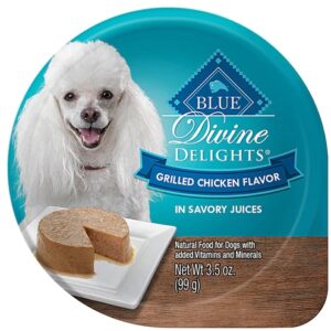 Blue Buffalo Divine Delights Frango Grelhado para Cães Pequenos - 100g (Pack com 12)