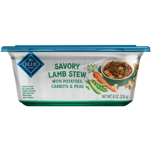 Blue Buffalo Savory Lamb Stew para Cães - Lata 227g (Pacote com 8)