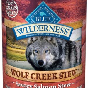 Comprar blue buffalo wilderness dog wolf creek stew salmon -- 12. 5 oz each / pack of 12 preço no brasil dog food & treats pet health suplementos em oferta wet food suplemento importado loja 63 online promoção -