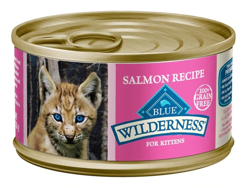 Blue Buffalo Wilderness Kitten Salmão - 24 Unidades de 85g (Gato Filhote)