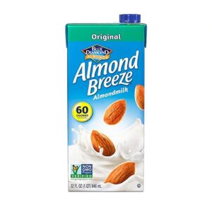 Comprar blue diamond almond breeze® almondmilk original -- 32 fl oz preço no brasil beverages dairy & dairy alternatives food & beverages oat and grain milk suplementos em oferta suplemento importado loja 45 online promoção -
