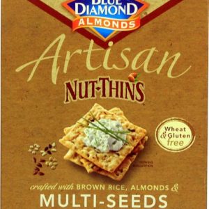 Comprar blue diamond artisan nut-thins® cracker snacks multi-seeds -- 4. 25 oz preço no brasil alimentos & lanches crackers suplemento importado loja 37 online promoção - 7 de julho de 2022