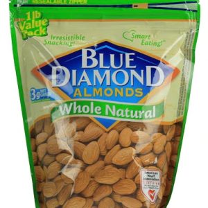 Comprar blue diamond almonds whole natural -- 16 oz preço no brasil almonds food & beverages nuts suplementos em oferta suplemento importado loja 31 online promoção -